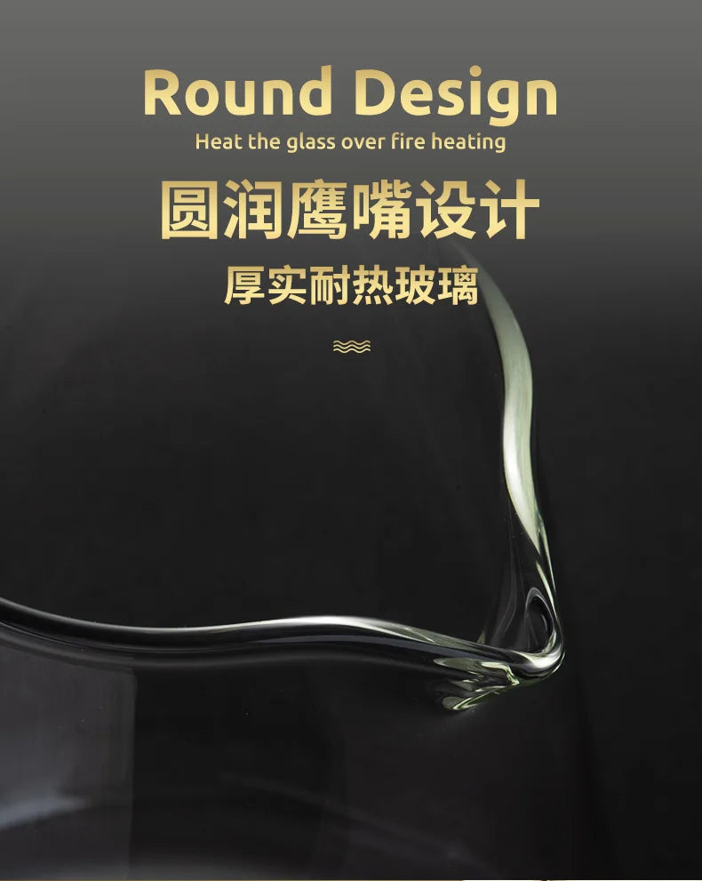 HMLOVE Heat Resistant Glass Teapot With Stainless Steel Tea Strainer Infuser Flower Kettle Kung Fu Teawear Set Puer Oolong Pot