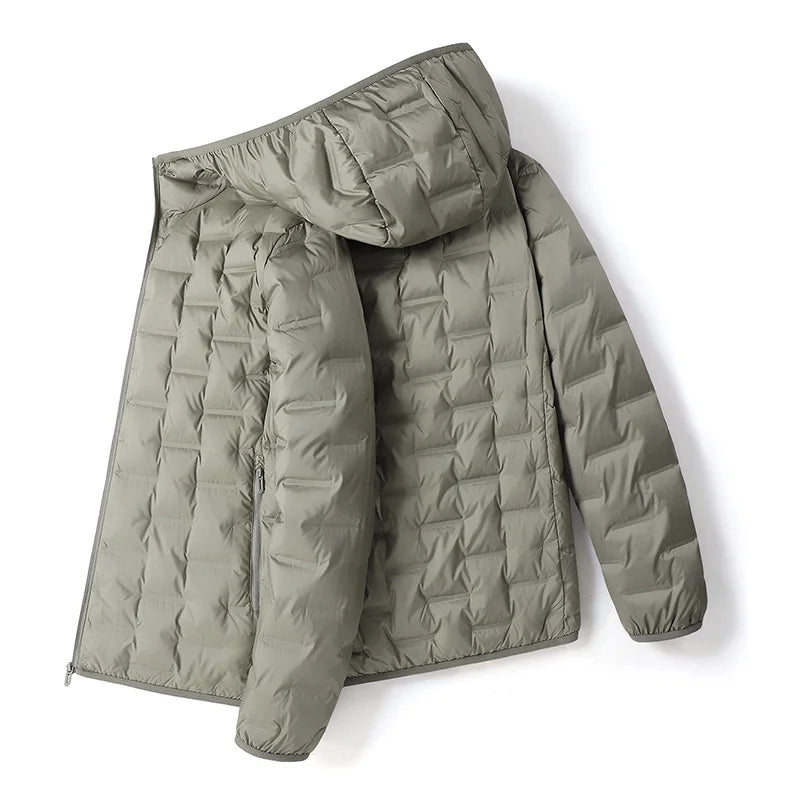 Áo khoác lông vũ nam chống nước giữ ấm dã ngoại