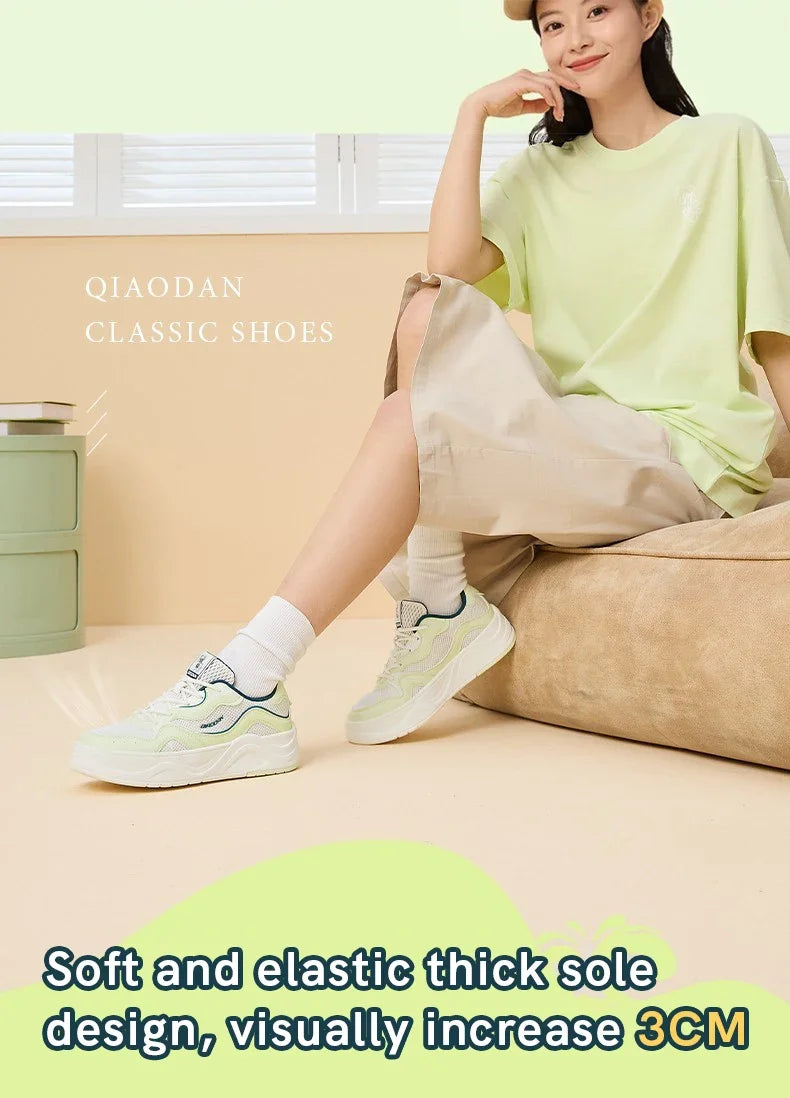 QIAODAN Hailang 2025 Women's Sports Shoes - Breathable and Lightweight