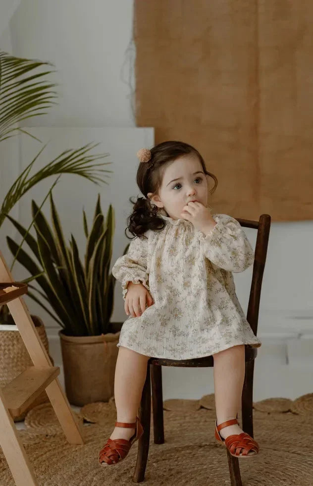 Little Angel - Organic Cotton Fall Spring Dress