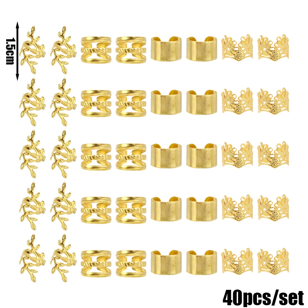 Vòng Trang Sức Tóc 100 Chiếc - Phụ Kiện Tóc Sành Điệu