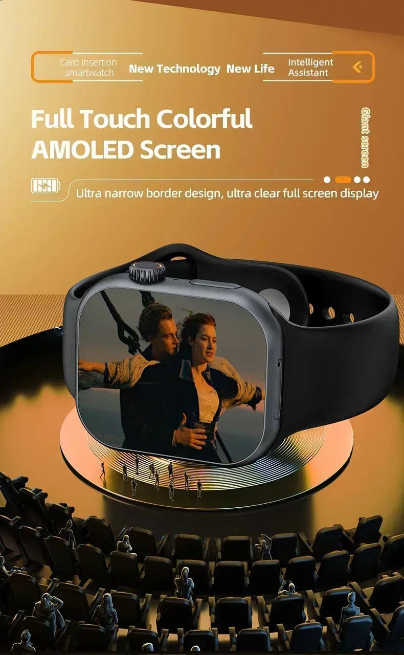 Đồng Hồ Thông Minh CD20 - Màn Hình Lớn, Camera Xoay