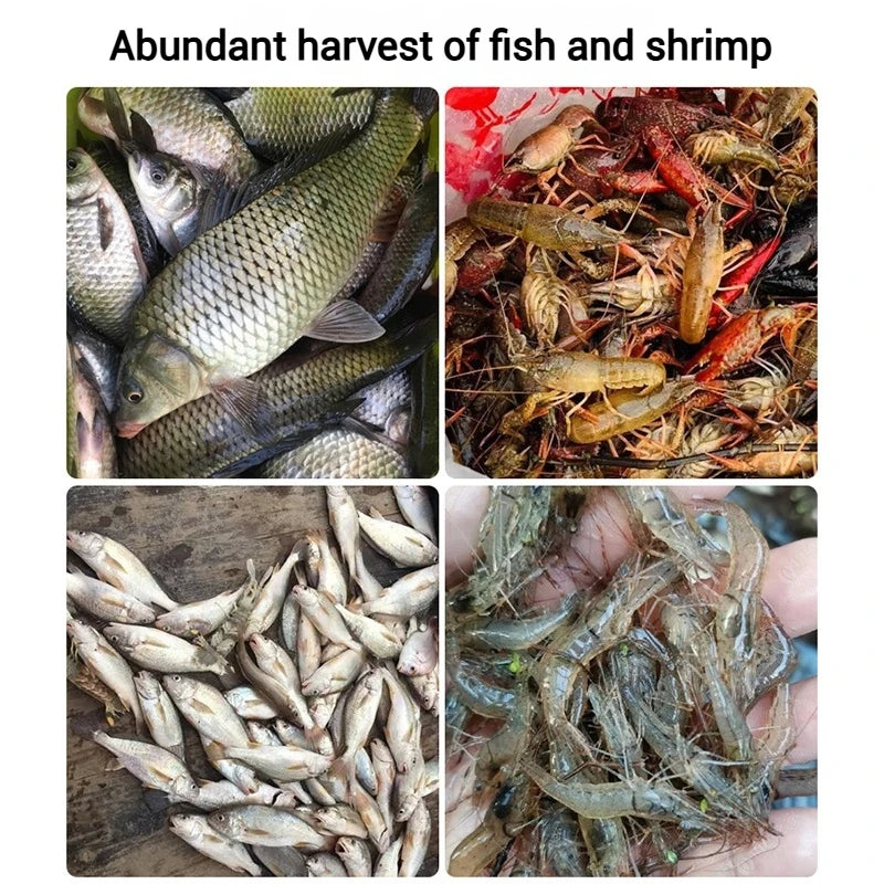 Foldable Shrimp and Crab Net - Multi-purpose Fish and Shrimp Trap