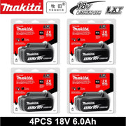 Original 100% Makita 6Ah is used for replacing lithium battery with 18V battery BL1840BL1830b BL1850BL1860BL1815.