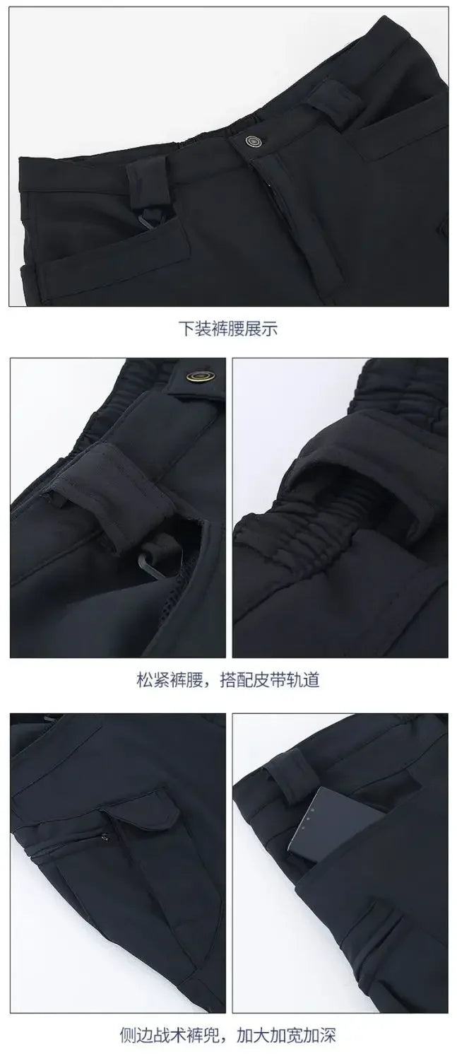 Bộ Đồ Câu Cá Nam Giữ Ấm Chống Nước Mùa Đông