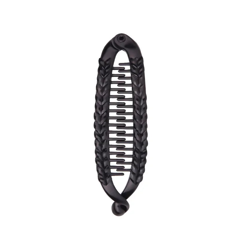 Black Hair Jade - Luxurious Rhinestone Clip