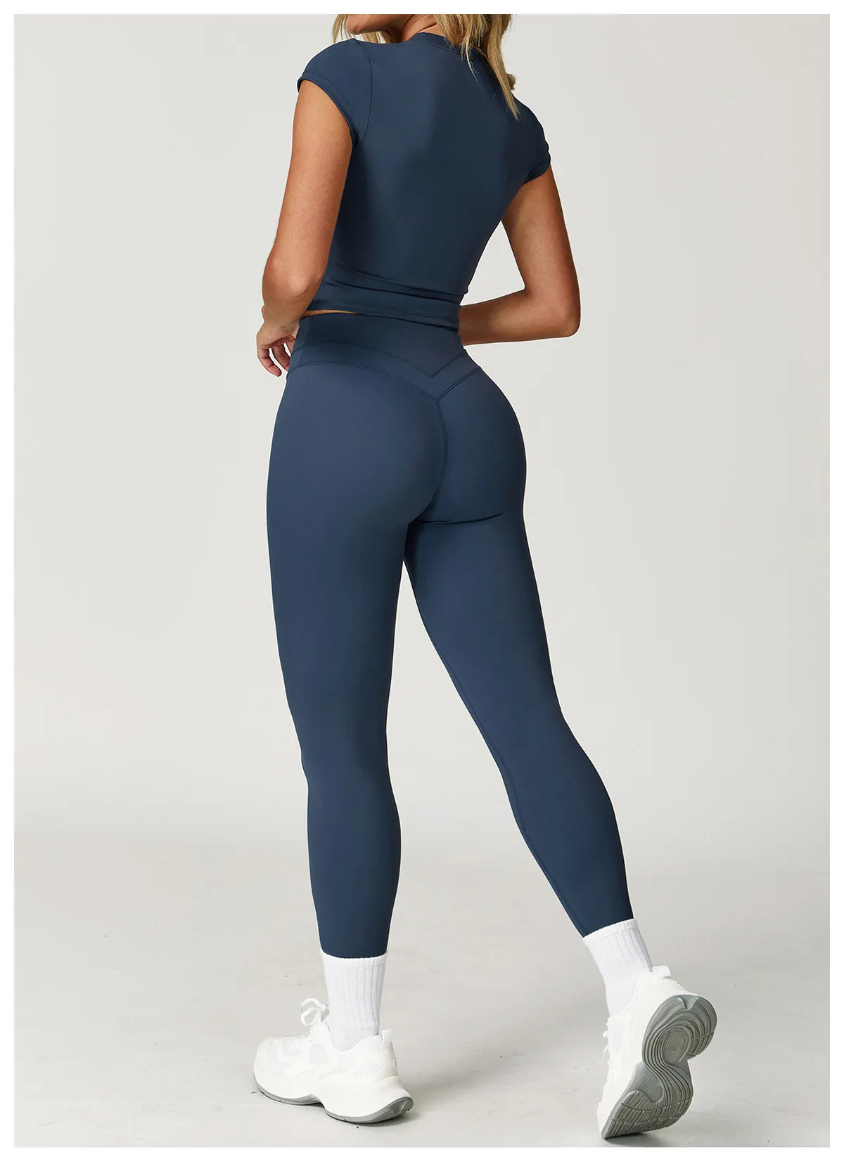 Áo Thể Thao Nữ Nhanh Khô Yoga Tập Gym Ngắn Tay - Daisan Mart