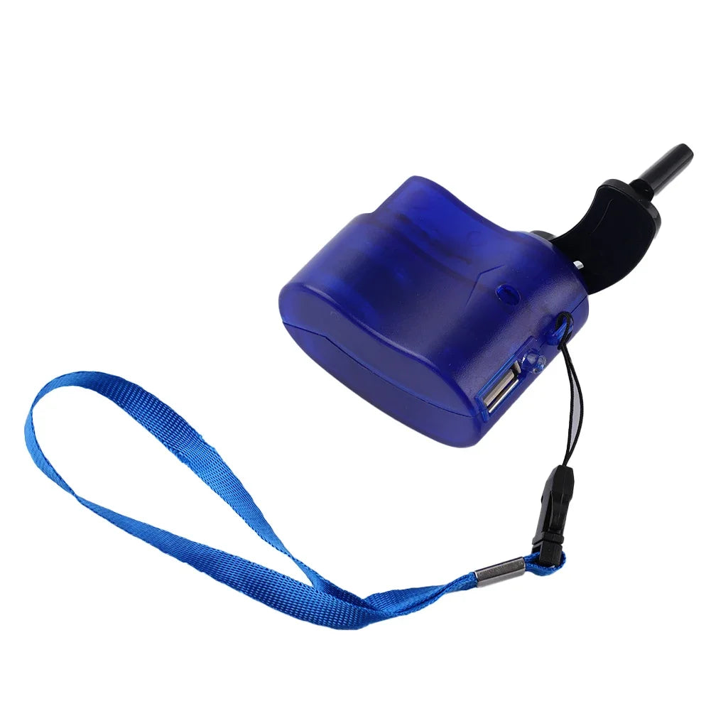USB Hand Crank Charger For Outdoor Phones