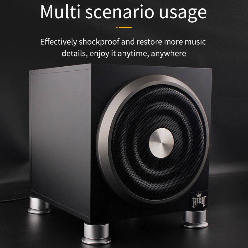 Chân Đế Nhôm Chống Rung Cao Cấp Cho Amply & Loa