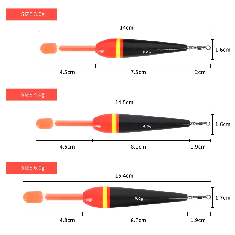 3/4PCS Sea Fishing Float Luminous Stick Fishing Gear Accessories Tackle pesca accesorios mar 