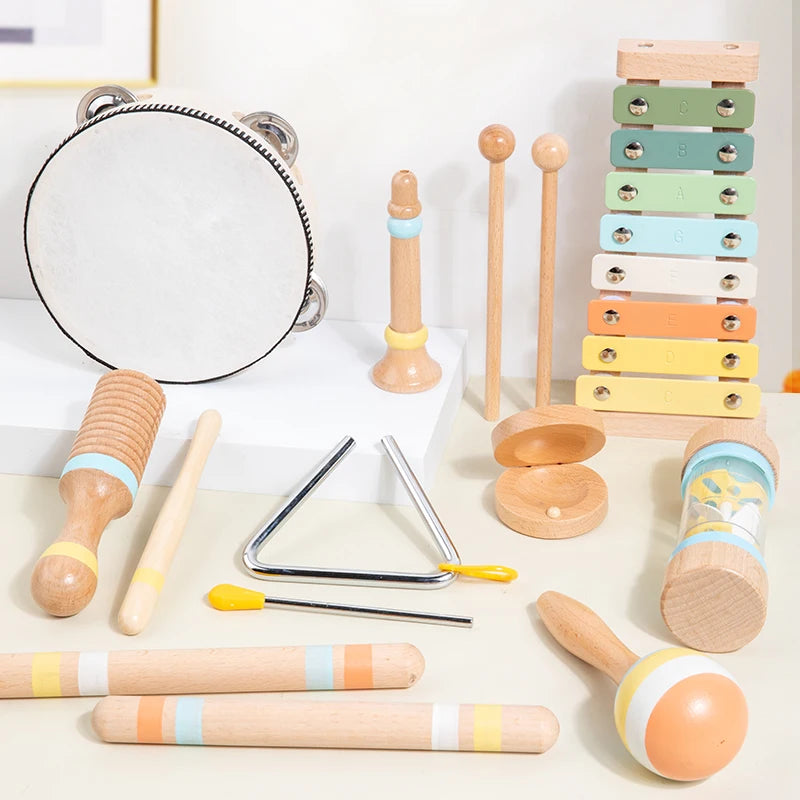 Creative Wooden Musical Toys - Birthday Gifts