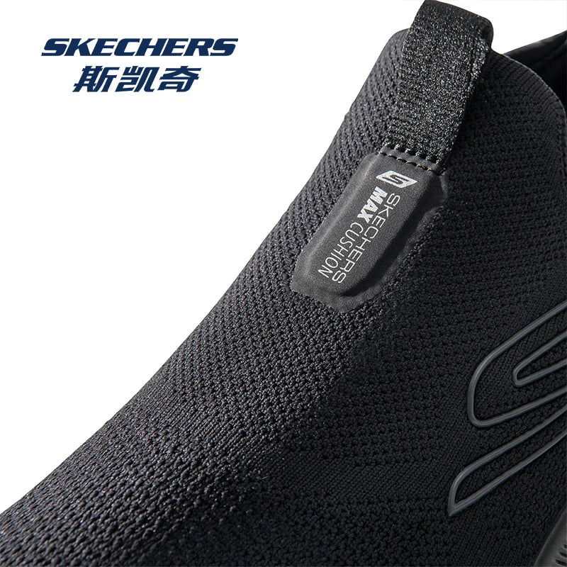 Skechers Men's Running Shoes Cushioning No Laces