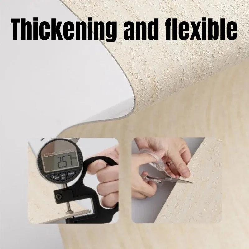 3D Self-Adhesive 3m Travertine Wallpaper