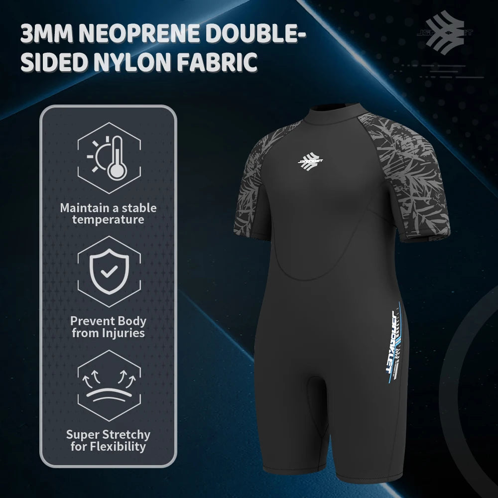 Đồ Lặn Ngắn Nam Neoprene 3mm Size Lớn Ấm Áp