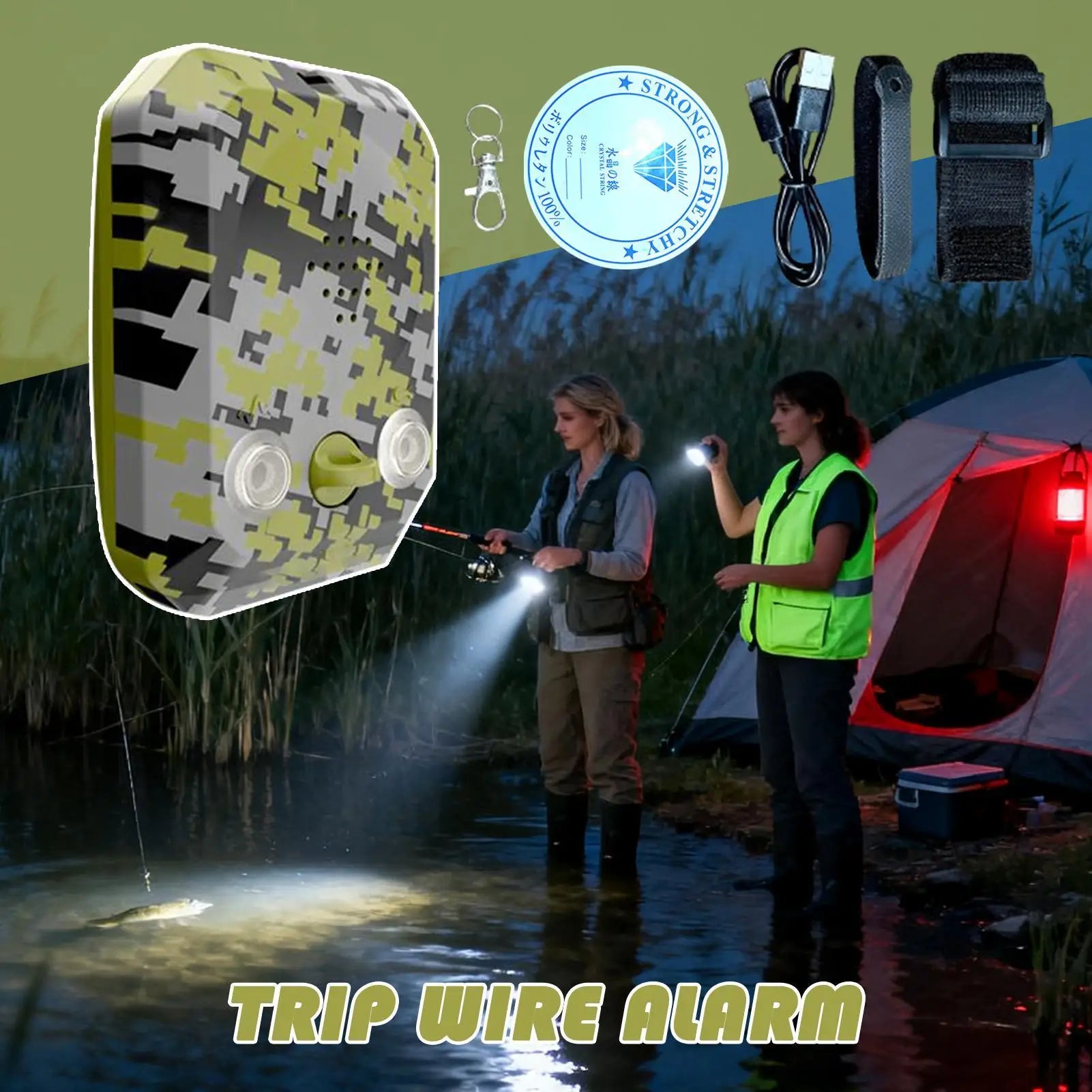 Báo Động Viền 120dB - An Ninh Dã Ngoại Chống Nước