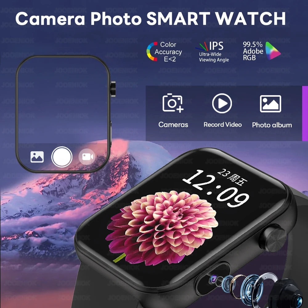 Smart Watch 2025 Take Photos Call BT Sports