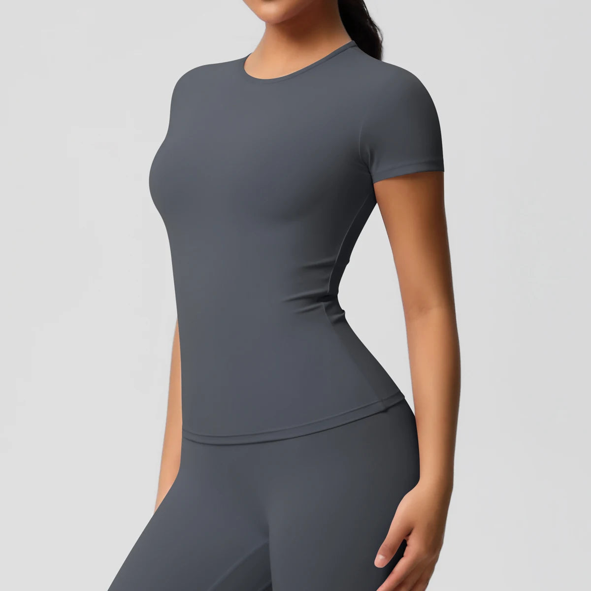 Áo Tập Gym Nữ Co Giãn Thoáng Khí Dry Fit Thể Thao - Daisan Mart