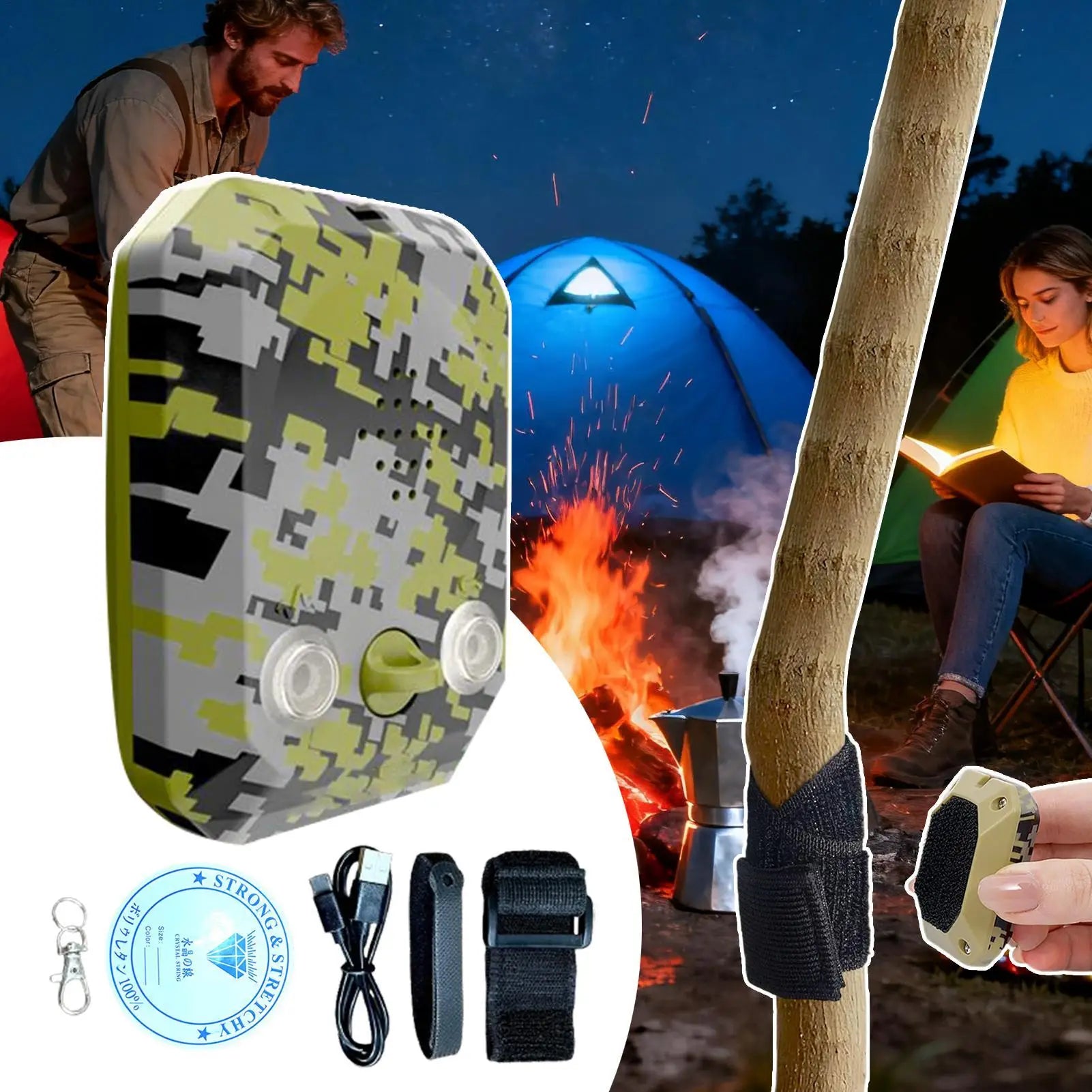 Báo Động Viền 120dB - An Ninh Dã Ngoại Chống Nước