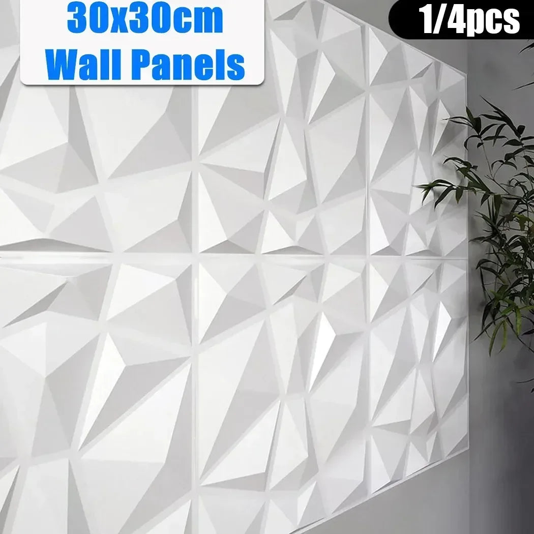 3D PVC moisture-proof wall panels for interior decoration