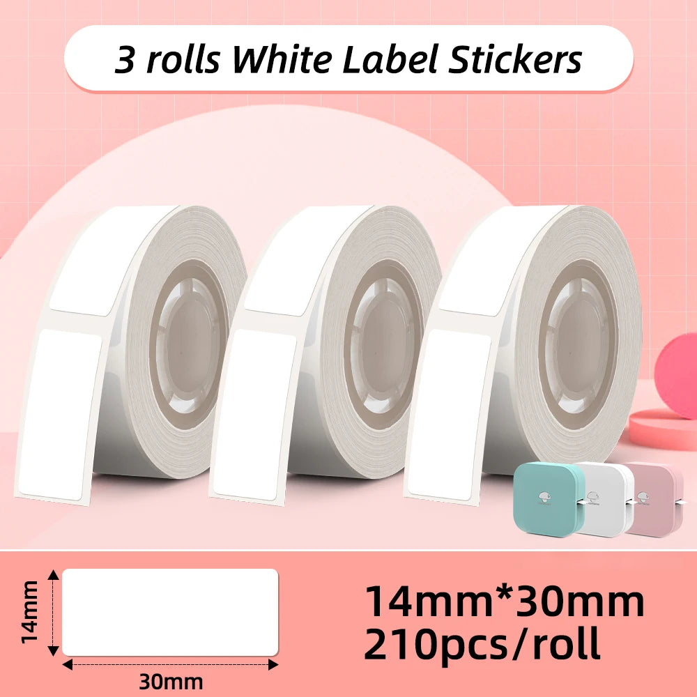 Phomemo Q30 Label Printer Mini Printer Pocket Thermal Label Maker Wireless Sticker Pocket Portable Printer Various Label Paper - Daisan Mart