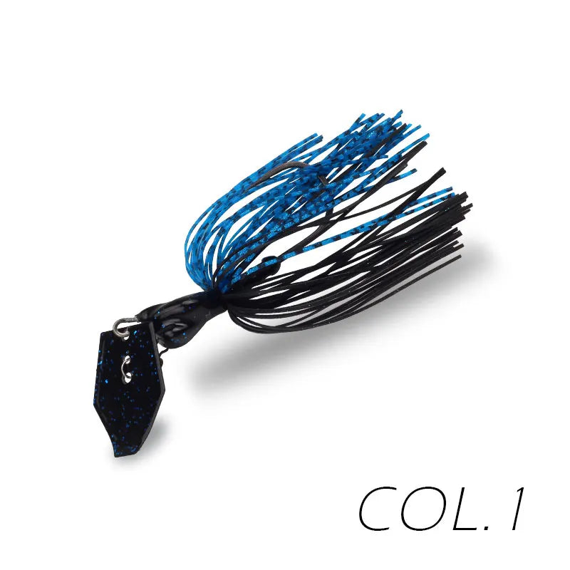 Mồi Jig Đầu Lắc 1/2oz Câu Cá Magic Works Silicon