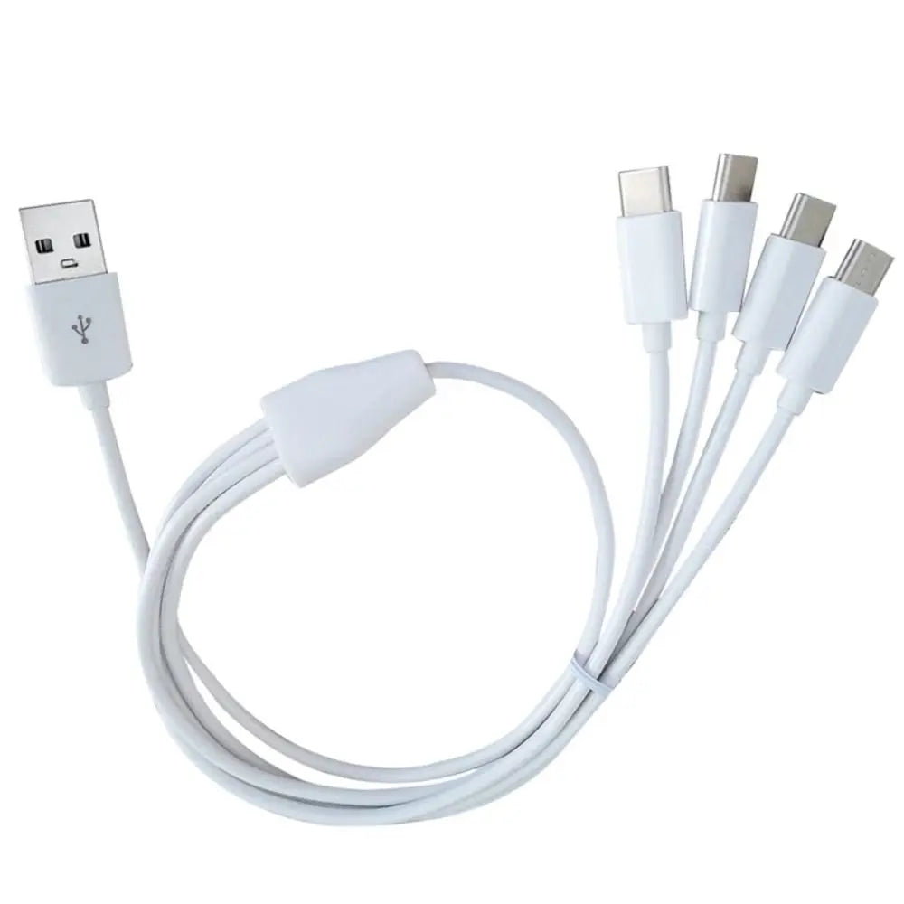 Cáp Sạc Đa Năng 4in1 Type-C Ra 4 Đầu USB Tiện Dụng - Daisan Mart