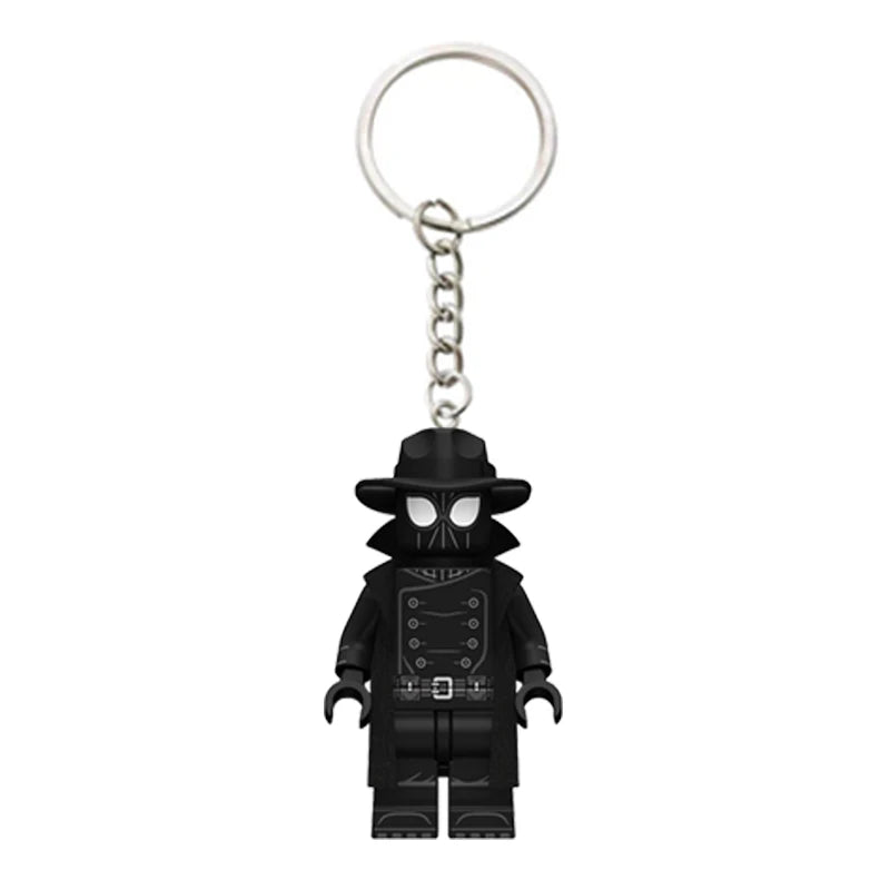 Lego Spider-Man Miles &amp; Gwen Cute Bag Keychain