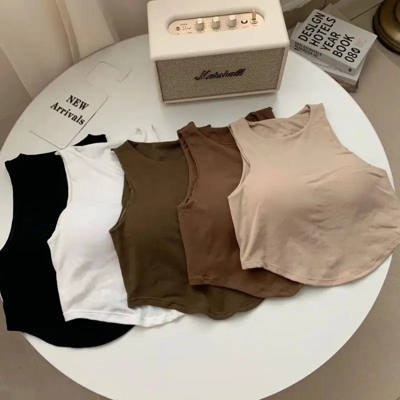 Áo tập yoga nữ dáng rộng, croptop bra liền tiện lợi - Daisan Mart
