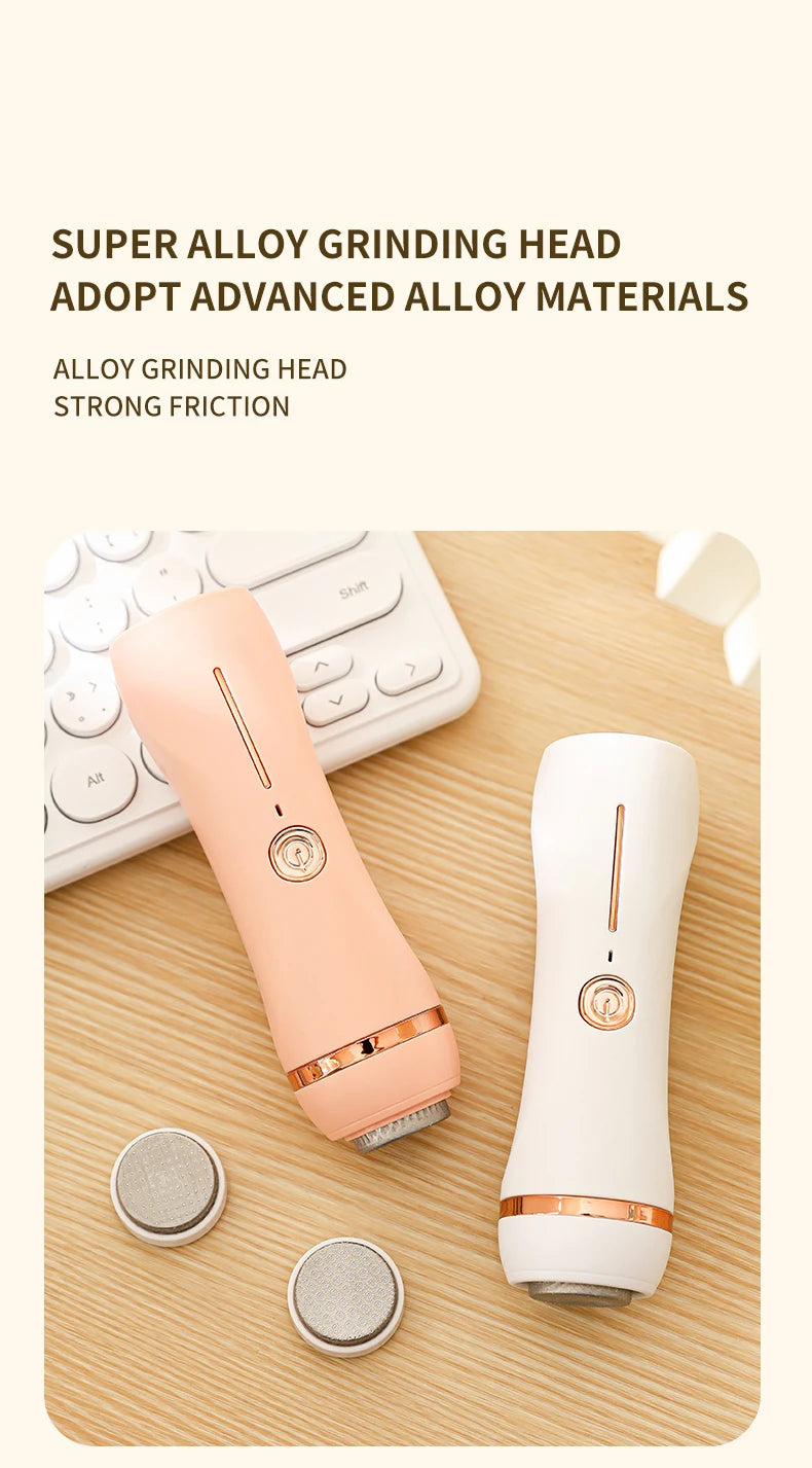 Electric Foot Grinder Automatic Foot Callus Rubbing Pedicure Dead Skin Callus Remover for Foot Rechargeable Foot Beauty Machine