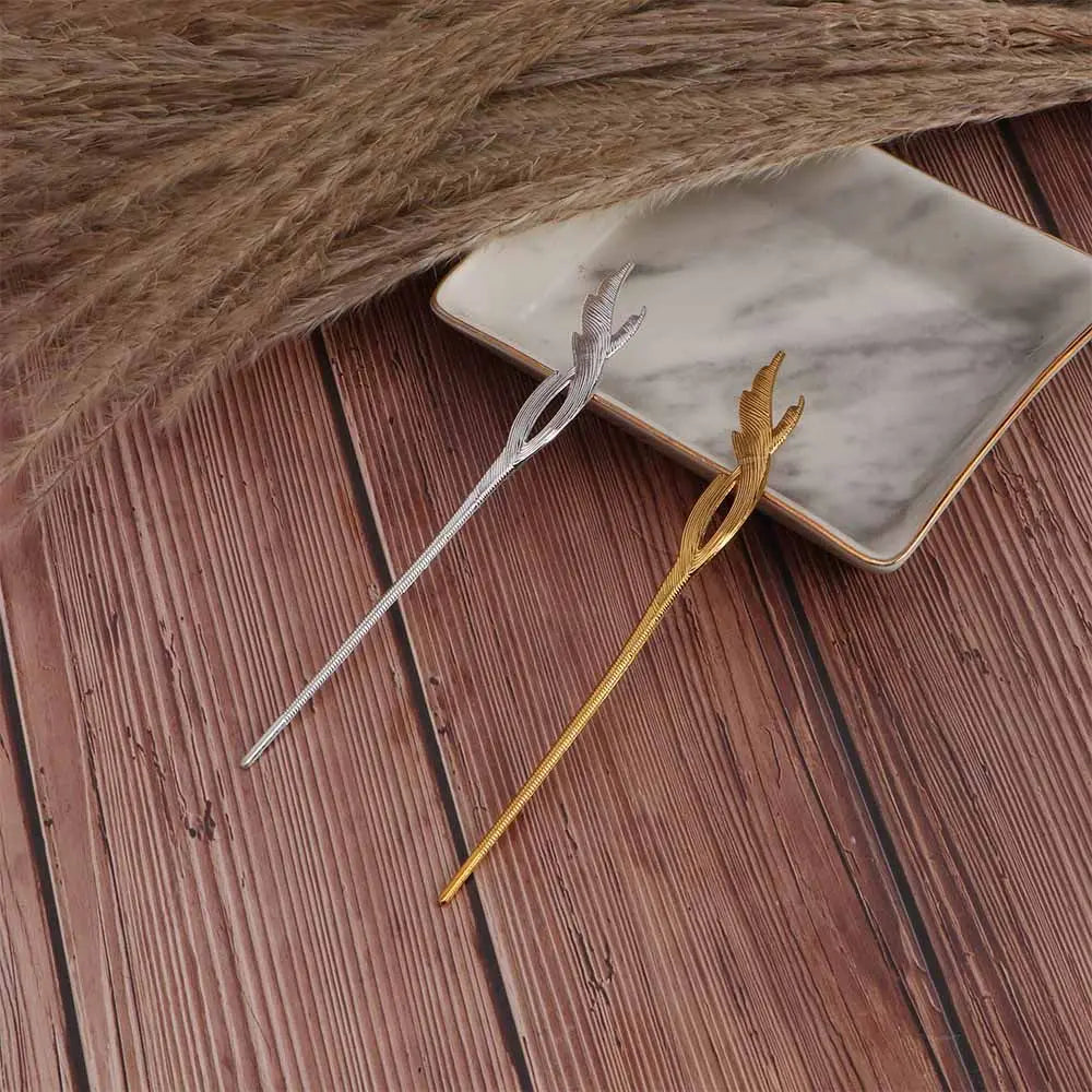 Trâm Cài Tóc Lông Vũ Thời Trang Dự Tiệc Cô Dâu