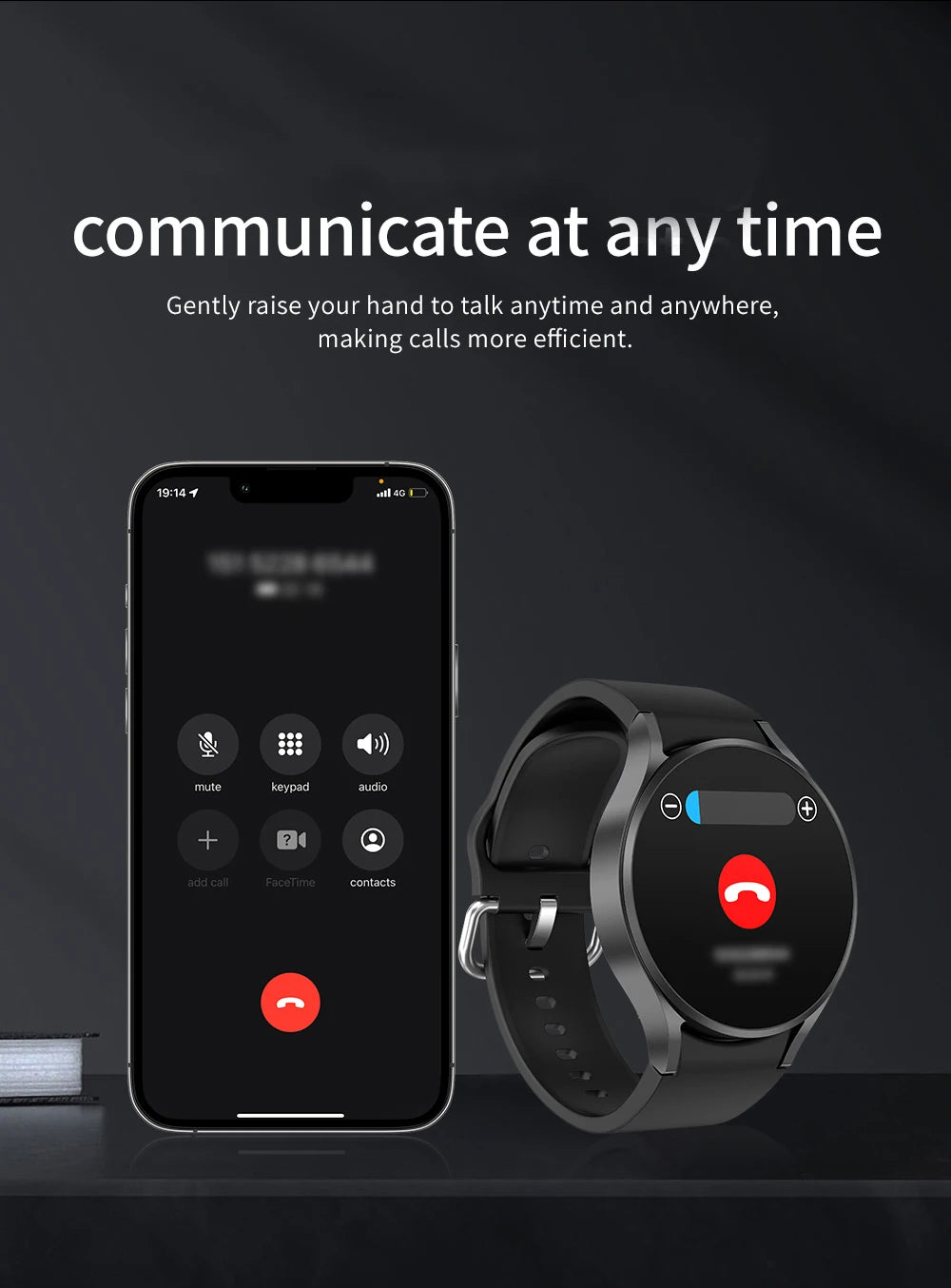 Đồng Hồ Thông Minh Galaxy 6 HD Cảm Ứng Bluetooth