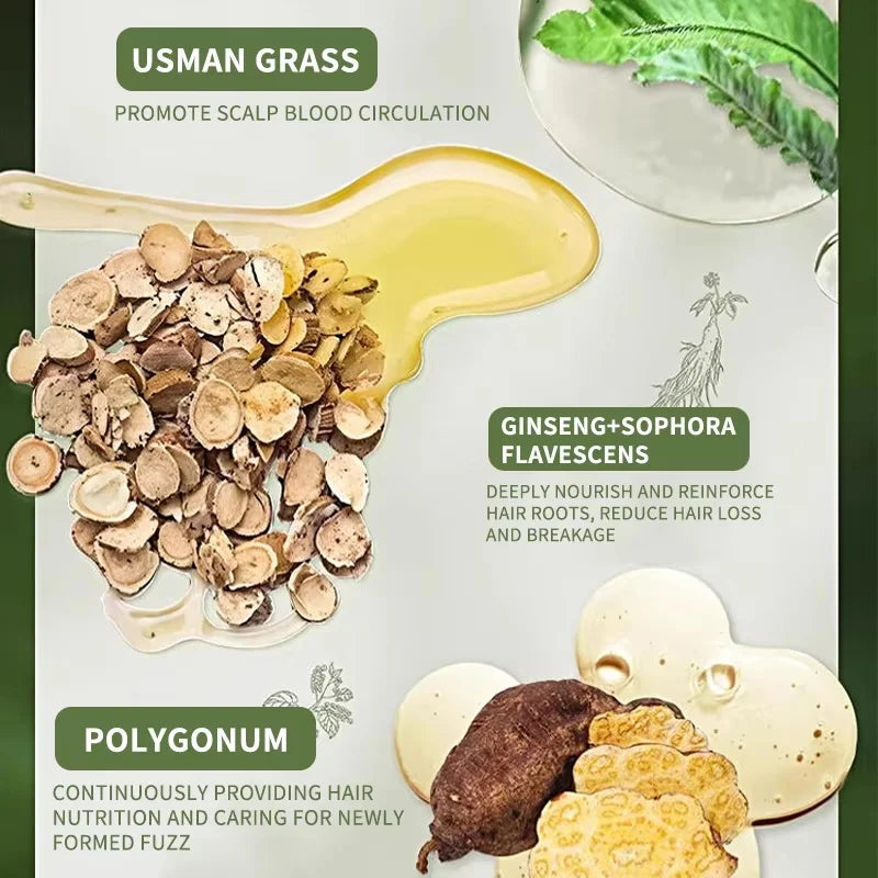 Platycladus Herbal Shampoo for Natural Hair Loss Prevention