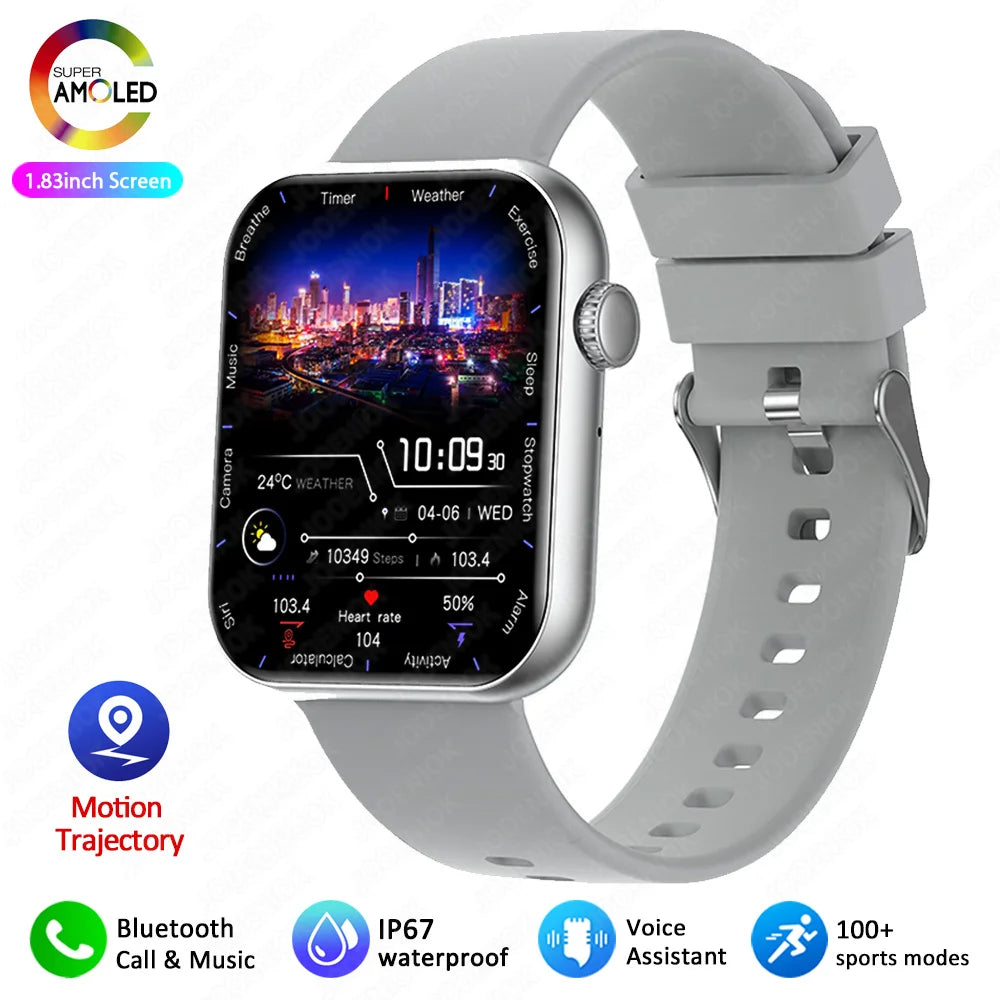 SmartWatch 2025 - Màn Lớn, Kết Nối Bluetooth