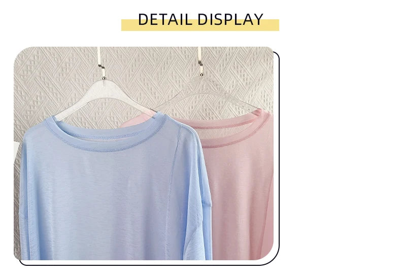 Áo Thun Thể Thao Nữ Dáng Rộng Thoáng Mát Mùa Hè - Daisan Mart