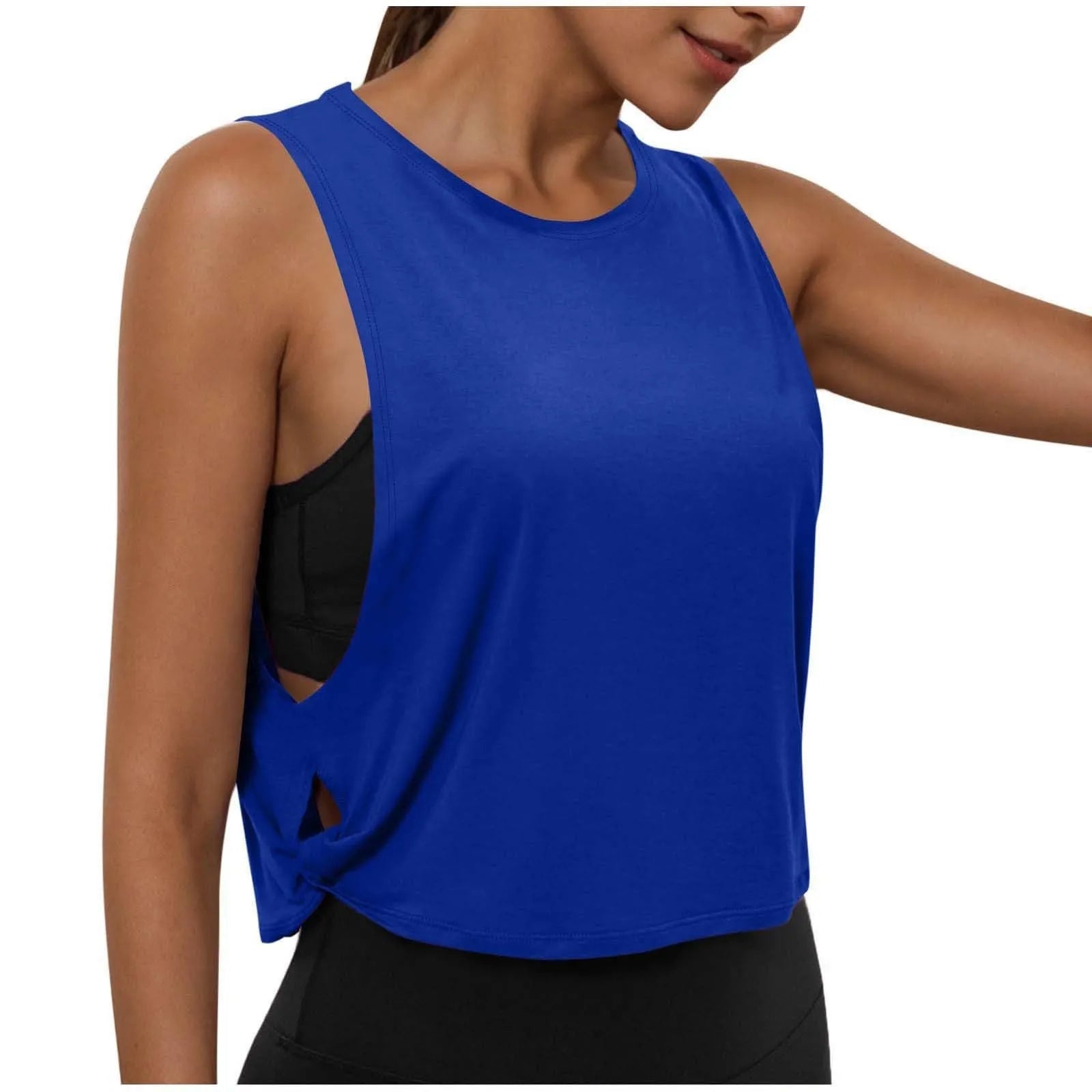 Áo Tank Tập Gym Nữ Không Tay Thoáng Mát Thời Trang - Daisan Mart