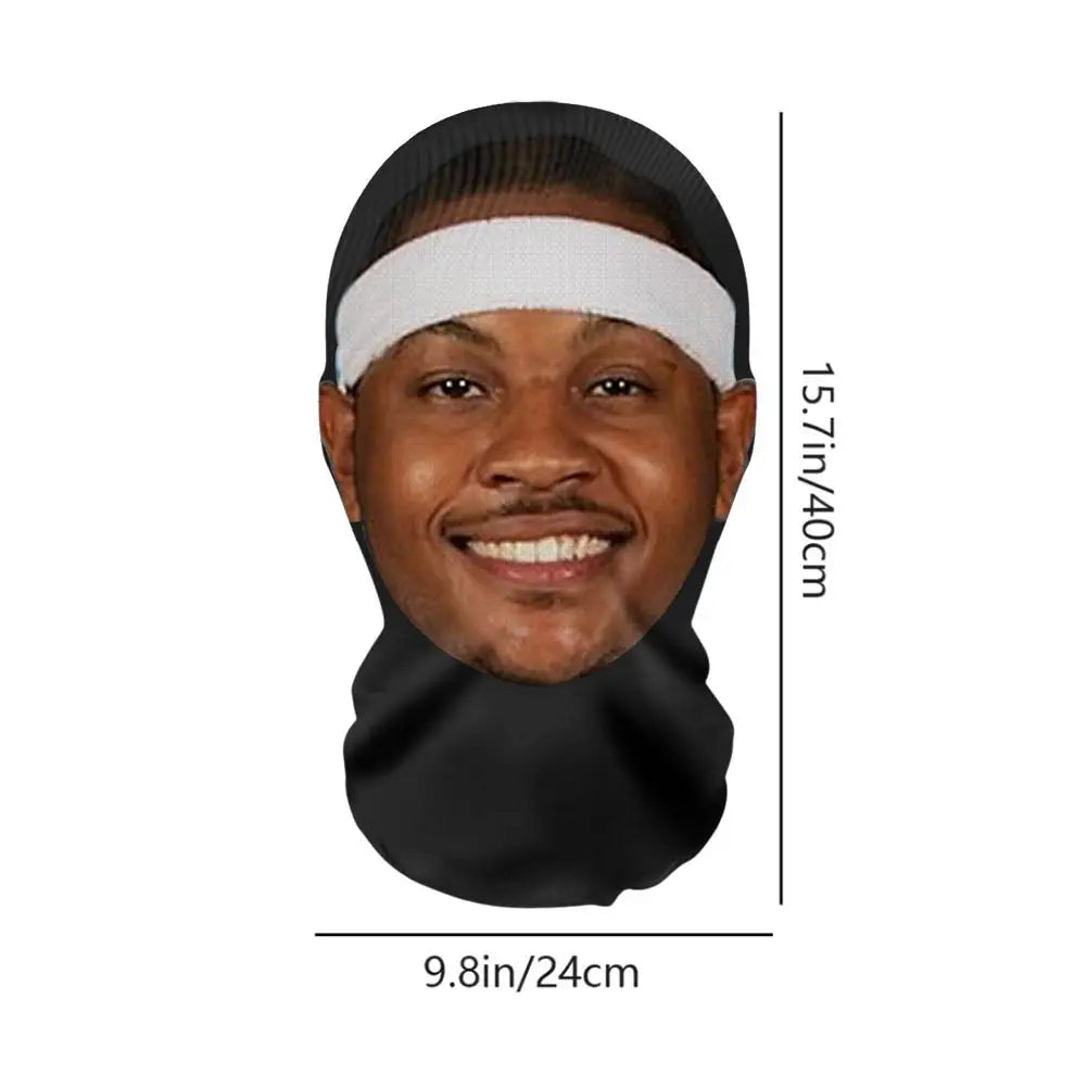 New 3D Printed Mask Full Face Mask Simulation Character Celebrity Face Funny Headgear for Fans Cosplay Role Play Face Mask - Daisan Mart