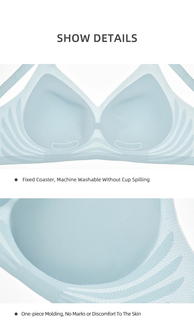 Sujiin Cool Smooth Wireless Support Bra MX159A