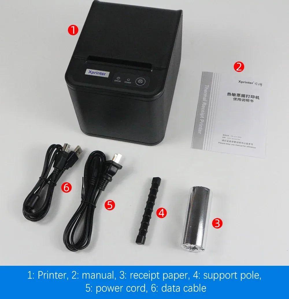 Máy In Hóa Đơn Xprinter 80MM Tự Cắt Cho Siêu Thị - Daisan Mart