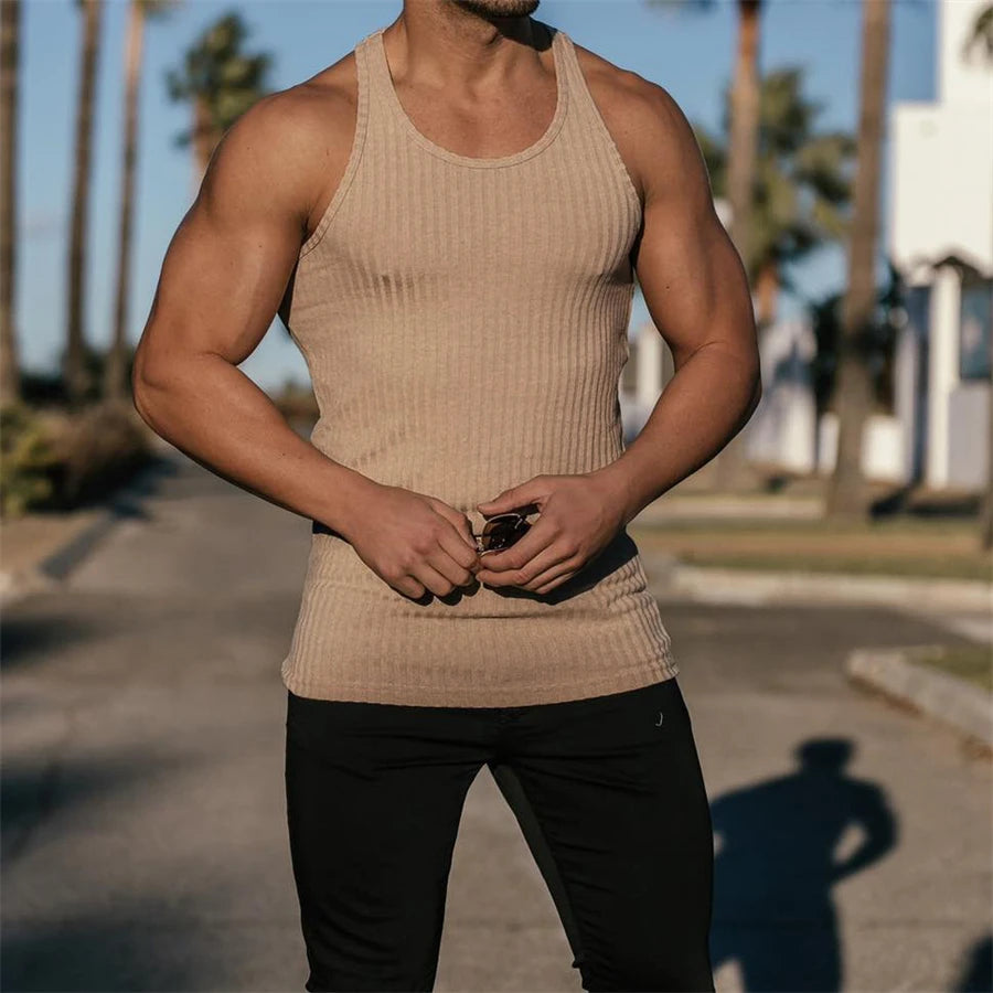 Áo Tank Top Nam Tập Gym 2025 Thoáng Khí Thể Thao - Daisan Mart
