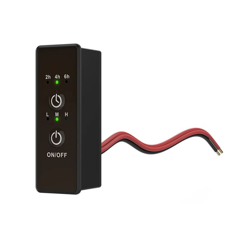 Electric Bathroom Towel Rack Timer Thermostat Smart Switch Heater for Towel Rail Black,Silver,White Bath Towel Dryer