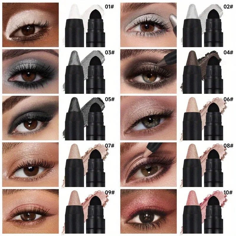 Waterproof Long Lasting Matte Glitter Eyeshadow Pen