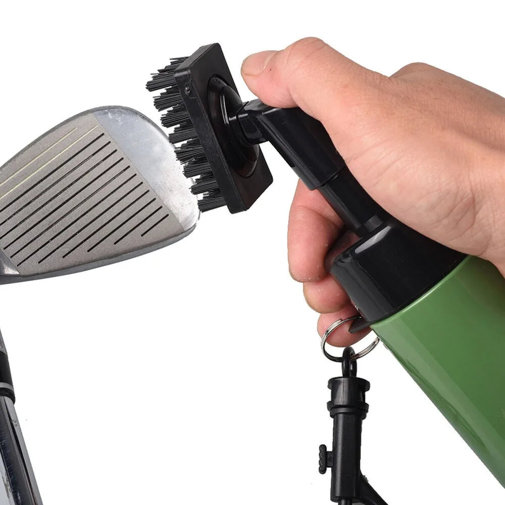 Golf Club Cleaning Brush with Professional Spray Bottle