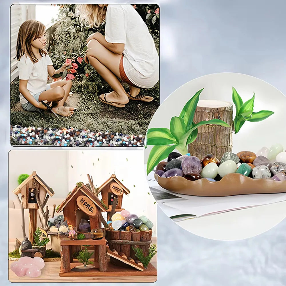 Natural Quartz Stone for Aquarium and Home Decoration