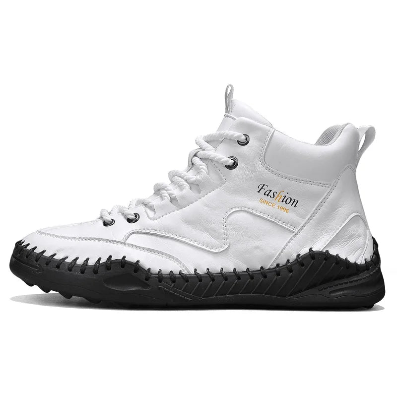 High Quality Men's Handmade Leather Shoes - Size 38-48, Anti-Slip