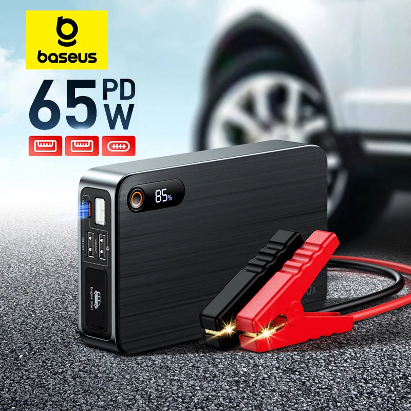 Baseus Sạc Khởi Động 1600A 16000mAh 65W Cho Ô Tô - Daisan Mart