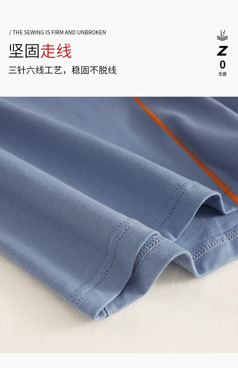 Quần lót nam thể thao cotton phối màu 2412