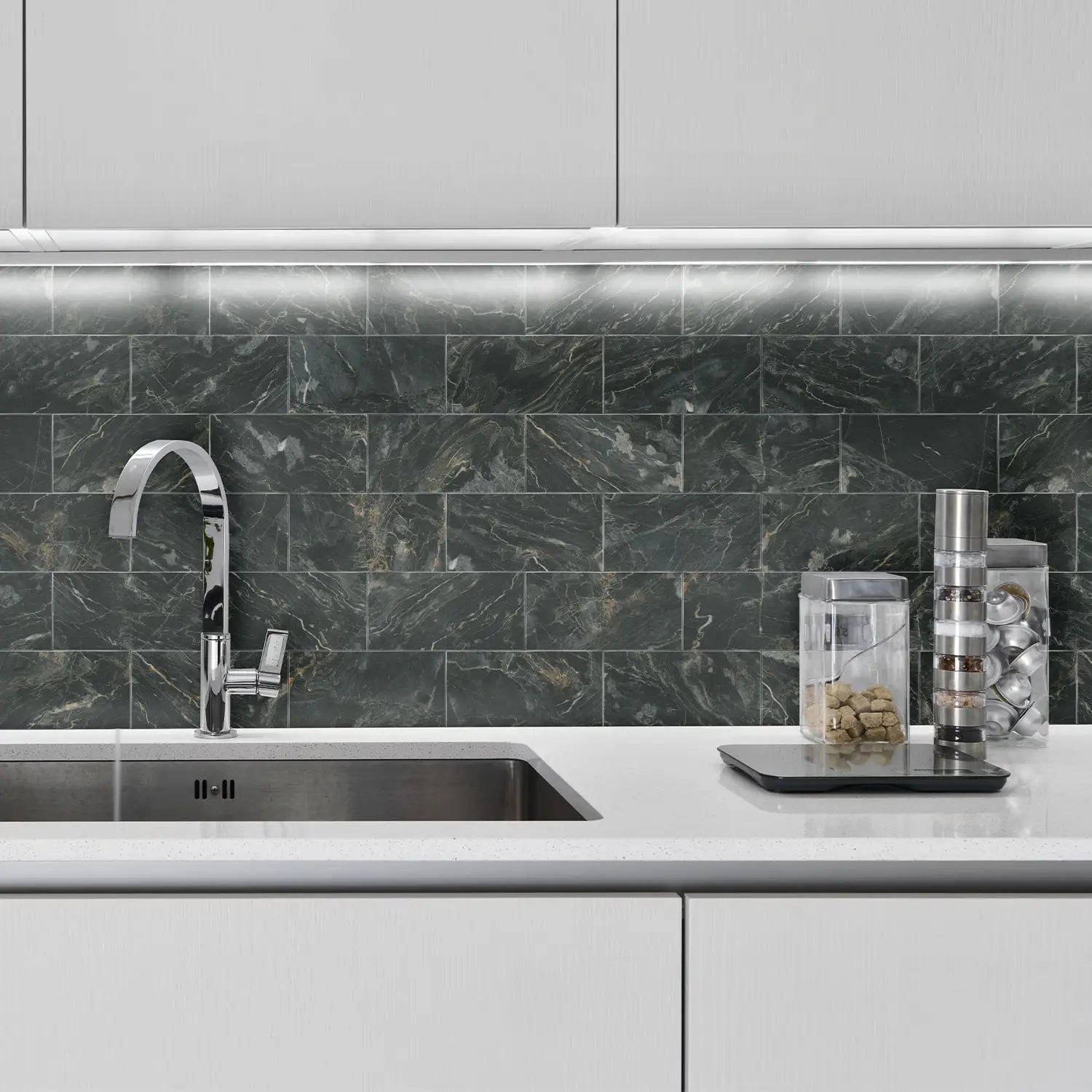 3D Waterproof Brick and Stone Decal Set - Kitchen &amp; Bathroom