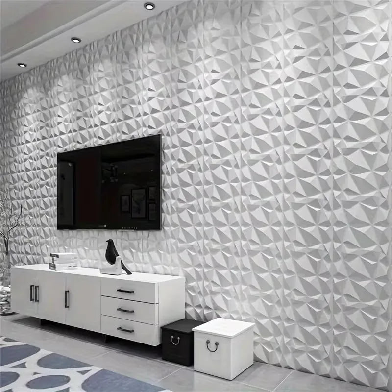 30x30cm 3D three-dimensional wall sticker decorative living room wallpaper mural waterproof 3d wall panel mold bathroom kitchen