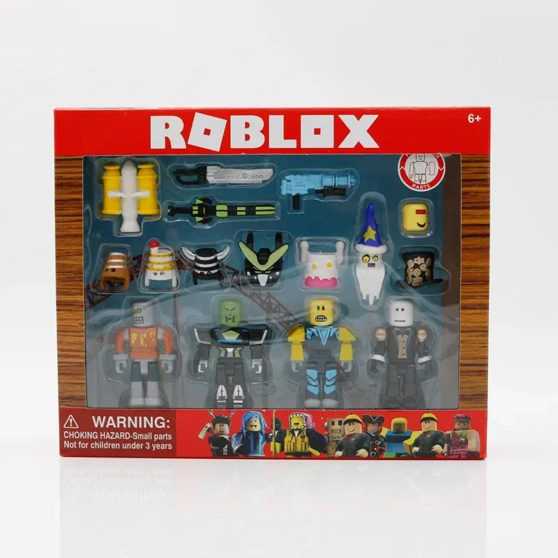 Roblox Game Robot World Champion Style Toy with Accessories Children's Birthday Gift Cartoon Boxed Model for Kids - Daisan Mart