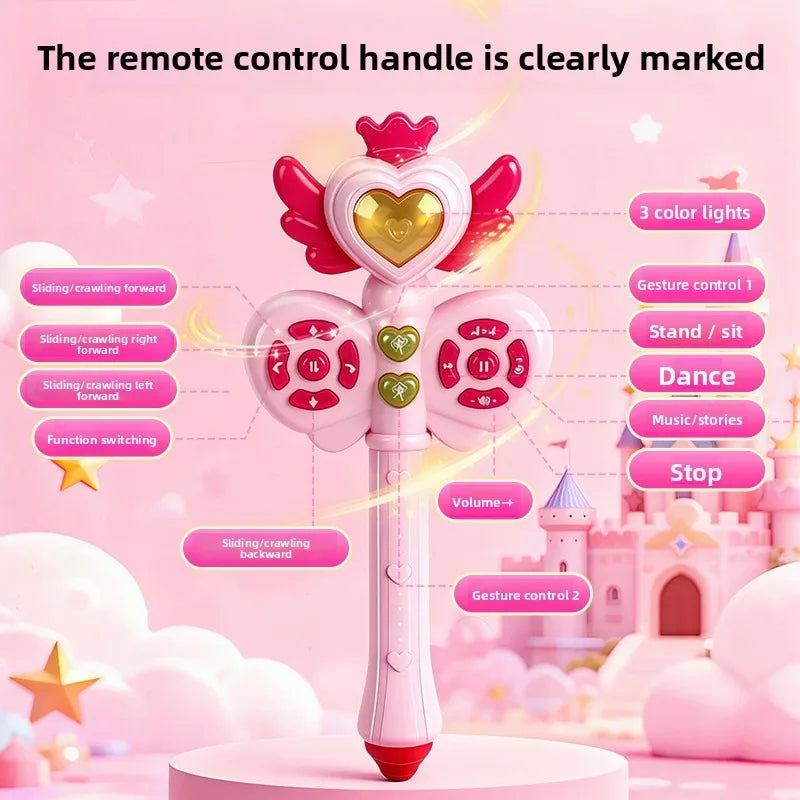 New Intelligent Remote Control Machine Pony Unicorn - Electronic Pet with Magic Wand, Girl's Birthday Gift & Children's Toy - Daisan Mart